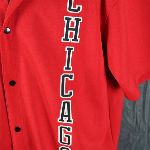Chicago Bulls Warm Up Jacket (VTG) - Michael Jordan 23 by Nike - Men's Large - Picture 5 of 14